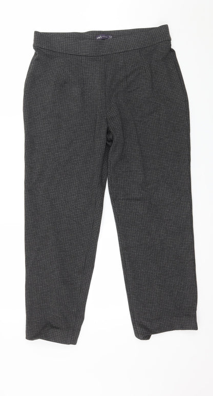 Womens UK Size 14 Marks and Spencer Regular Fit  Grey Trousers