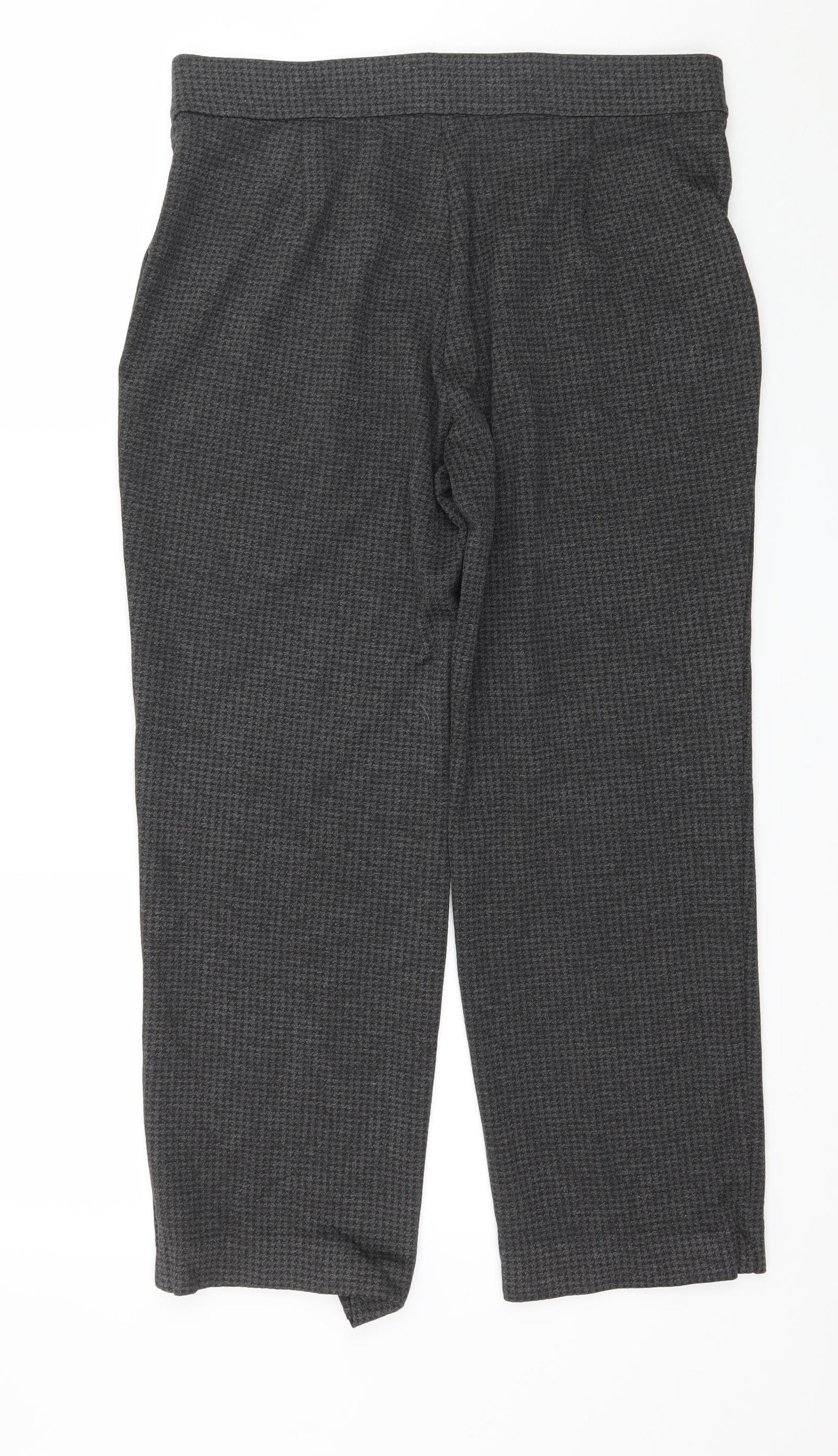 Womens UK Size 14 Marks and Spencer Regular Fit  Grey Trousers