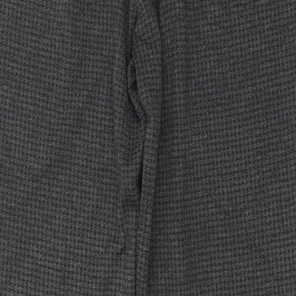 Womens UK Size 14 Marks and Spencer Regular Fit  Grey Trousers