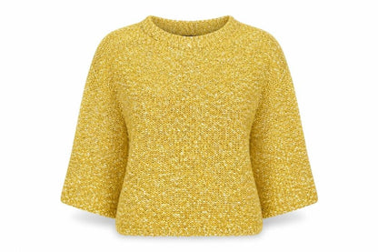 Marks & Spencer Collection Womens Yellow  Knit Pullover Jumper Size S