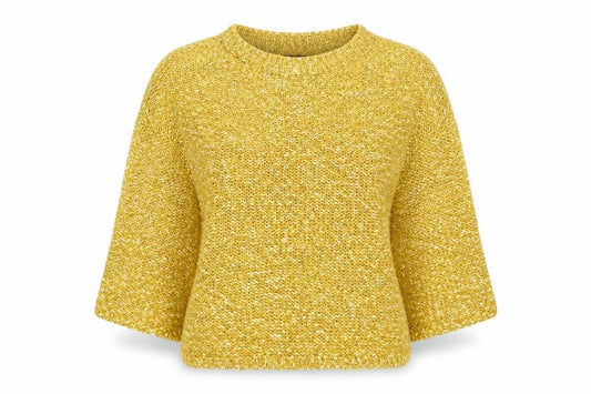 Marks & Spencer Collection Womens Yellow  Knit Pullover Jumper Size S