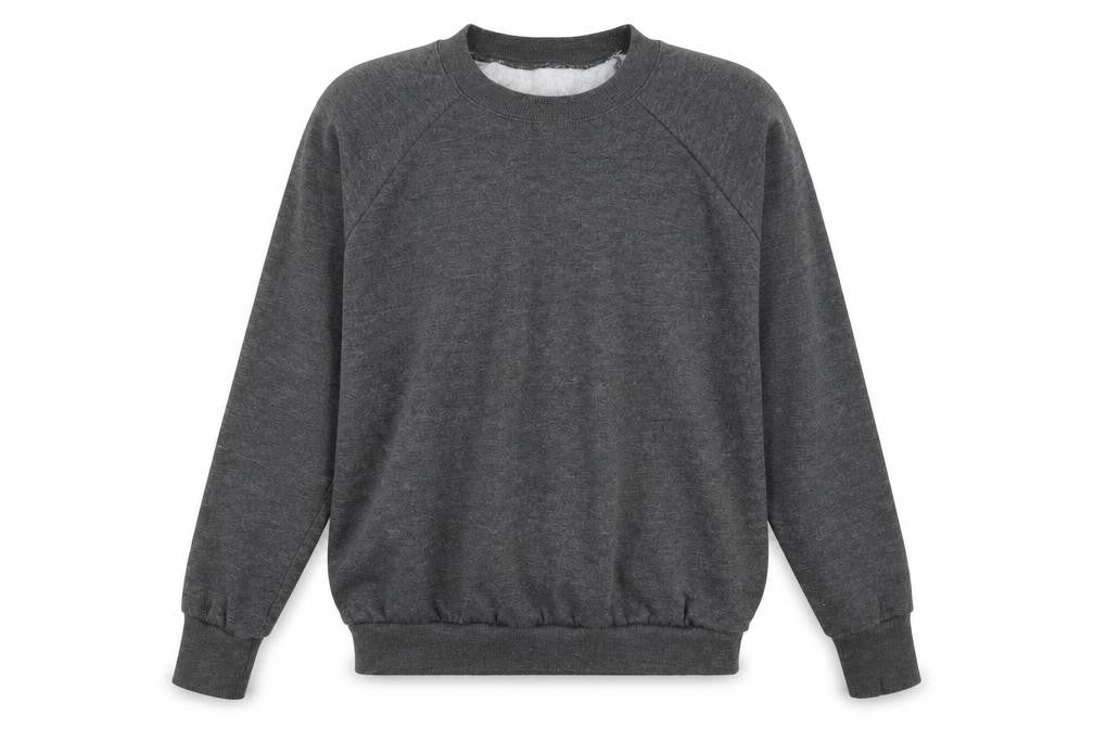 Mens UK Size S Preworn Grey Pullover Sweatshirt