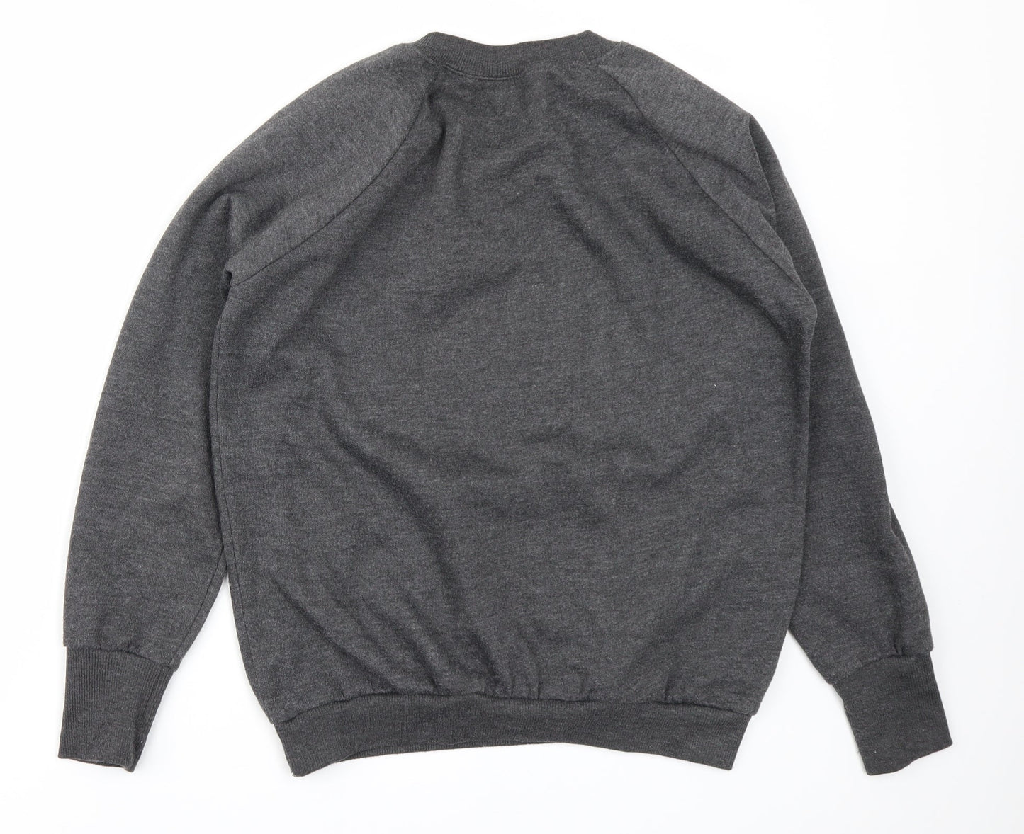 Mens UK Size S Preworn Grey Pullover Sweatshirt