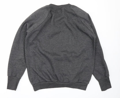Mens UK Size S Preworn Grey Pullover Sweatshirt