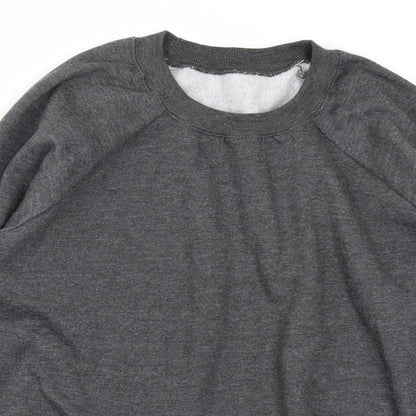 Mens UK Size S Preworn Grey Pullover Sweatshirt
