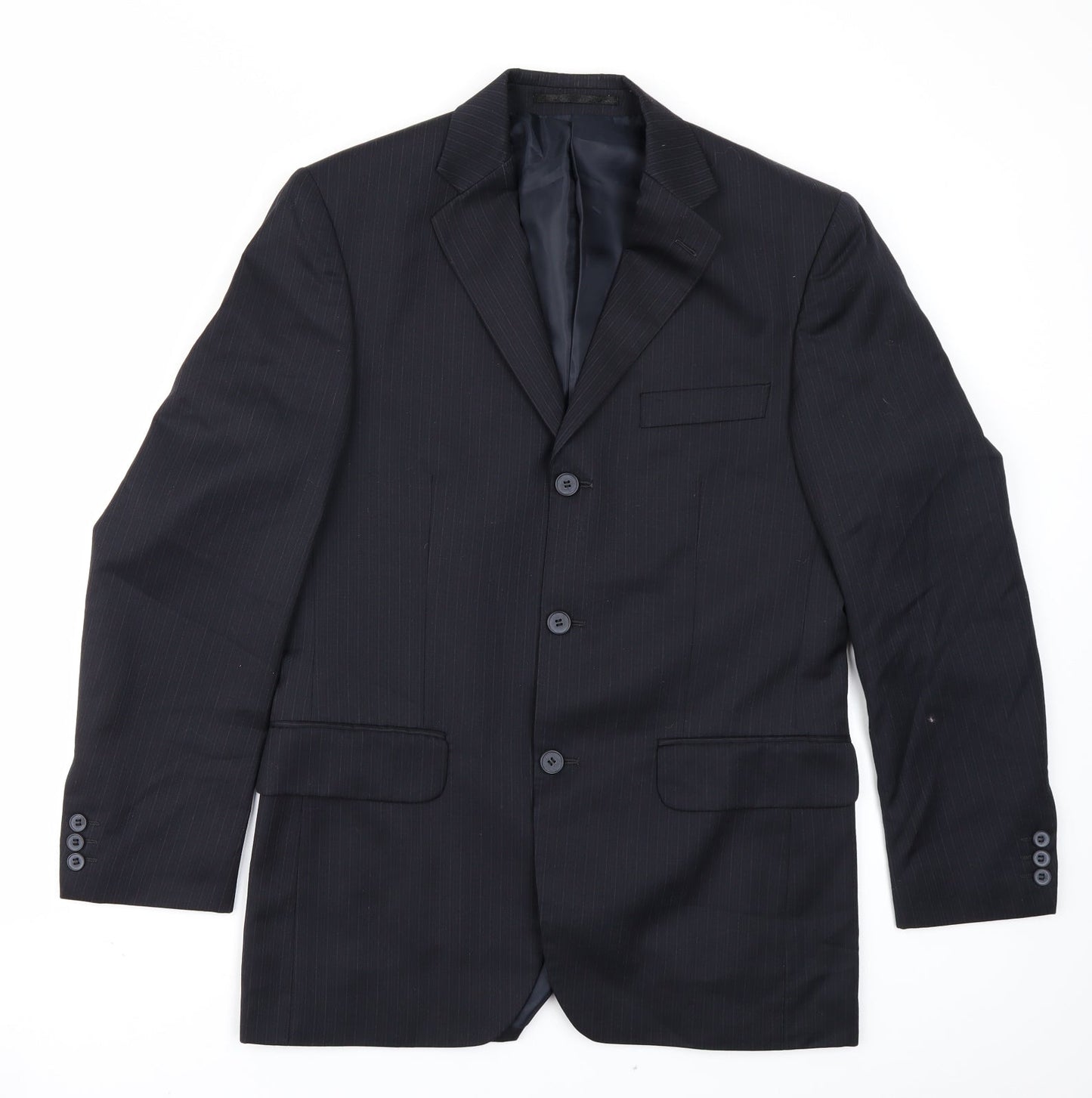 Mens UK Size 36 Burton Regular Black Suit Jacket