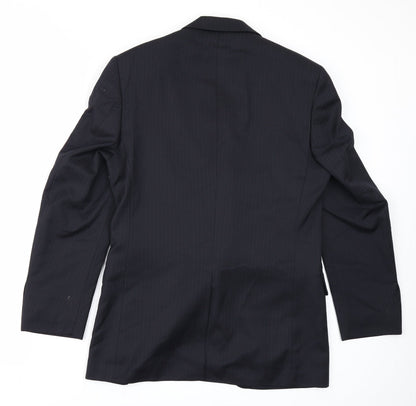 Mens UK Size 36 Burton Regular Black Suit Jacket
