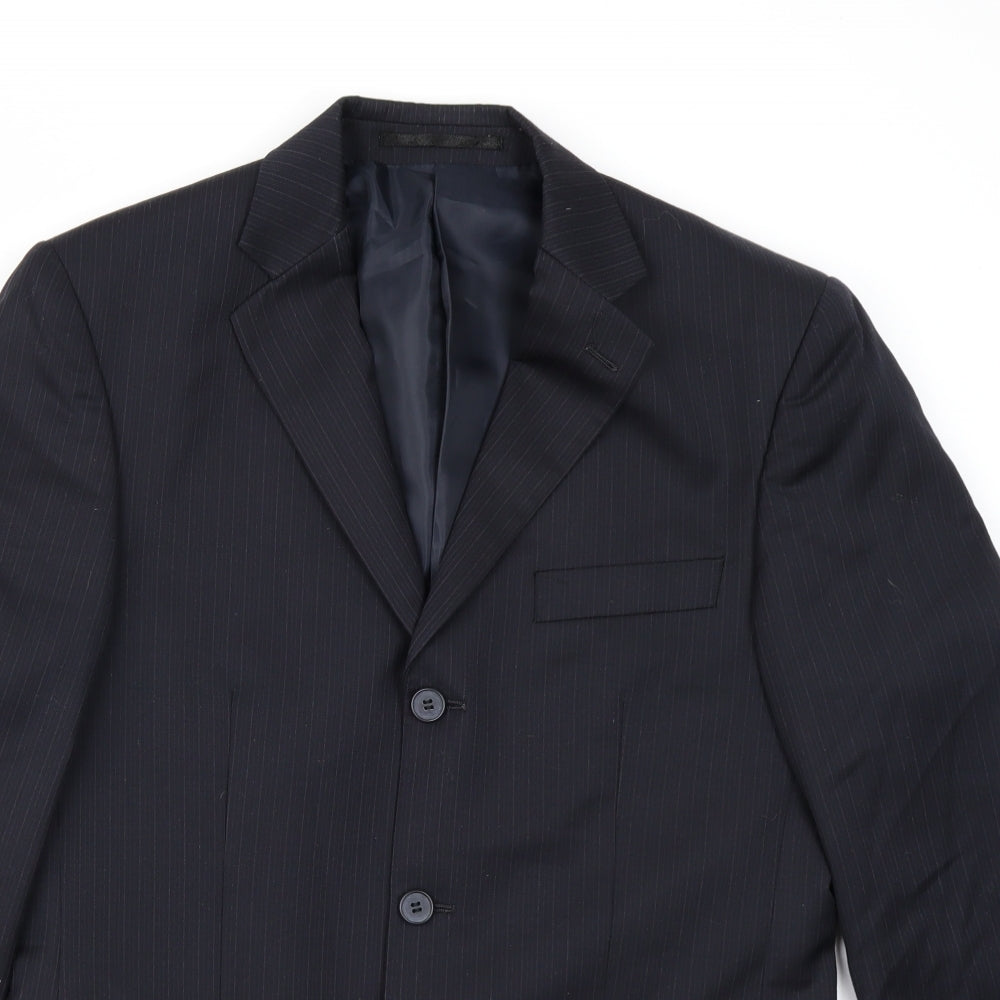 Mens UK Size 36 Burton Regular Black Suit Jacket