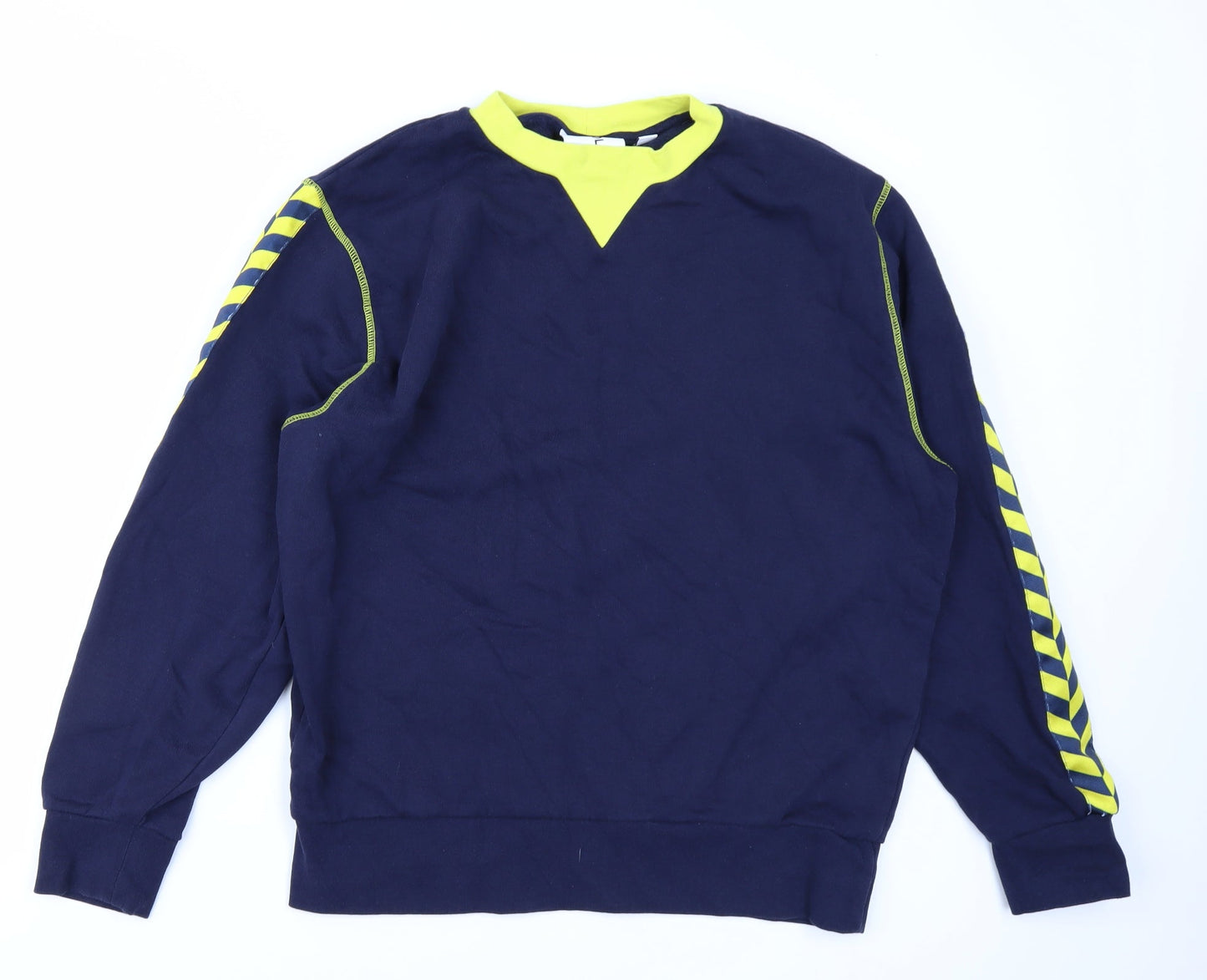 Mens UK Size S COLLUSION Blue Pullover Sweatshirt