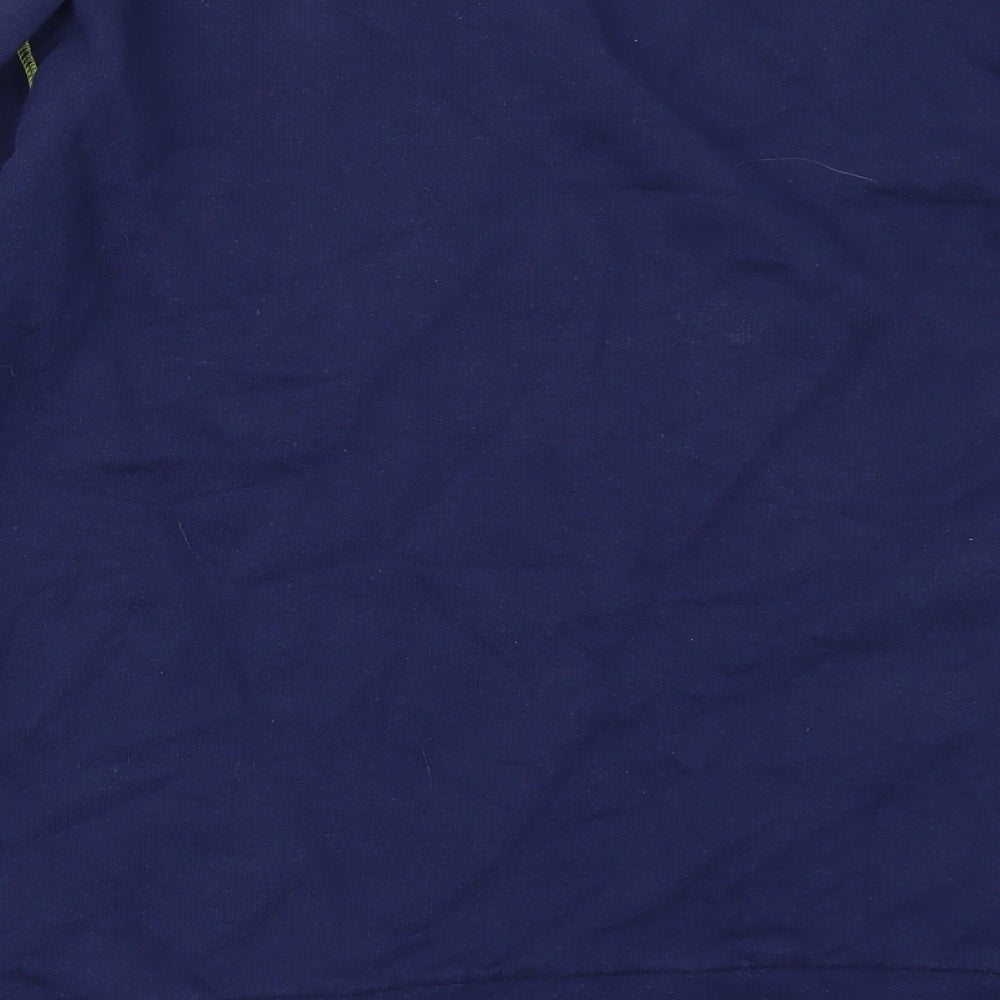 Mens UK Size S COLLUSION Blue Pullover Sweatshirt