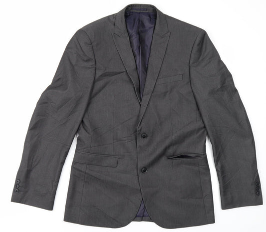 Mens UK Size M NEXT Regular Grey Suit Jacket