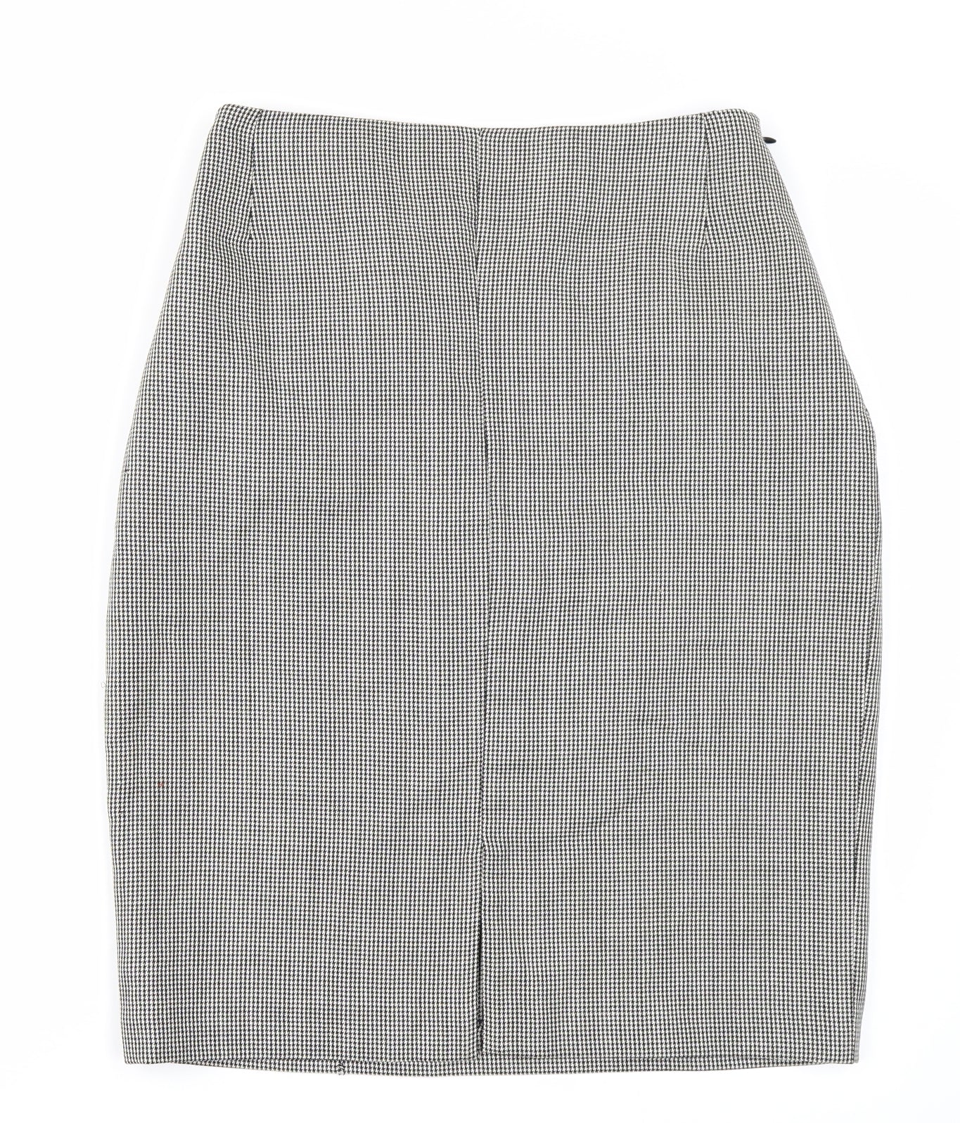 Gallara Womens Black Check  Straight & Pencil Skirt Size 30 in
