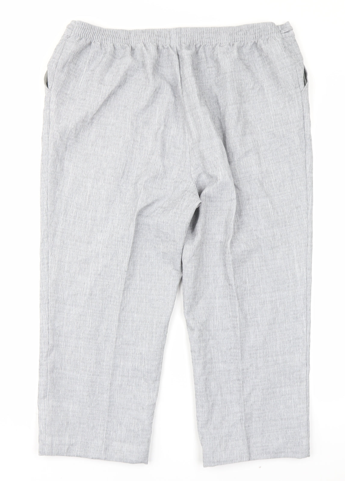 Womens UK Size 18 M&S Regular Fit  Grey Trousers