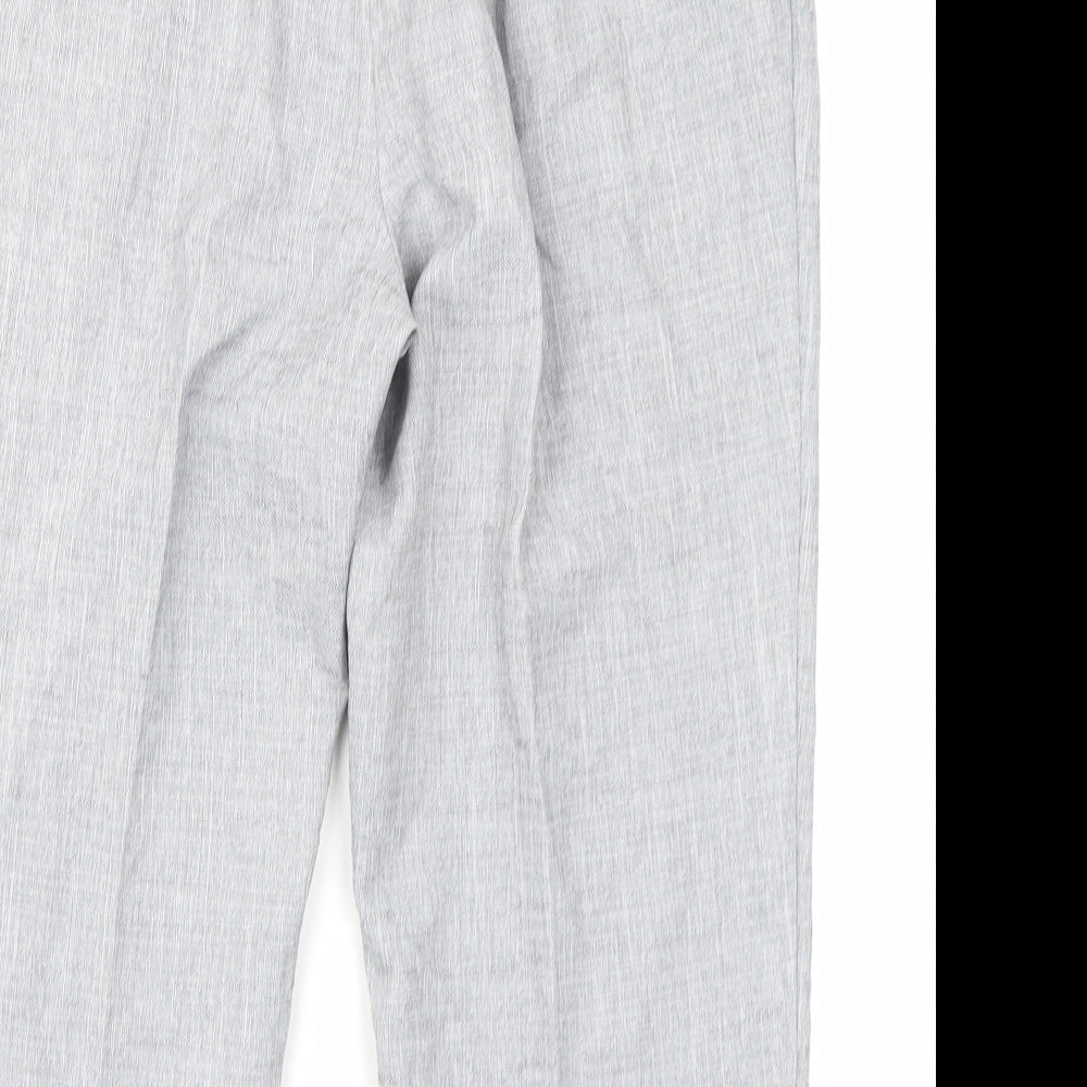 Womens UK Size 18 M&S Regular Fit  Grey Trousers