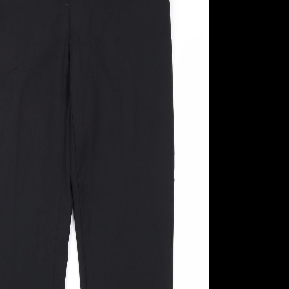 George Womens Black   Trousers  Size 10 L27 in