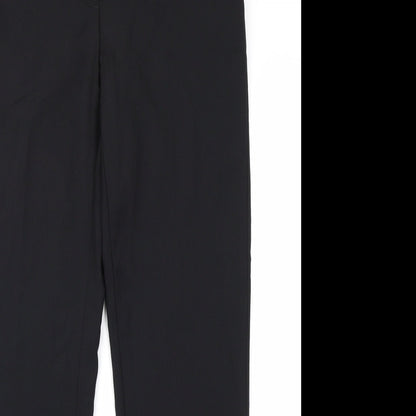 George Womens Black   Trousers  Size 10 L27 in