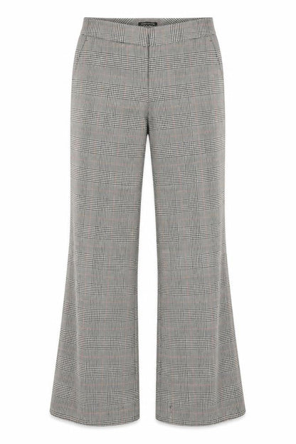 Massimo Womens Brown Check  Trousers  Size 32 in L31 in