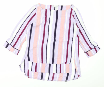 Womens UK Size 6 NEXT Purple Basic Blouse