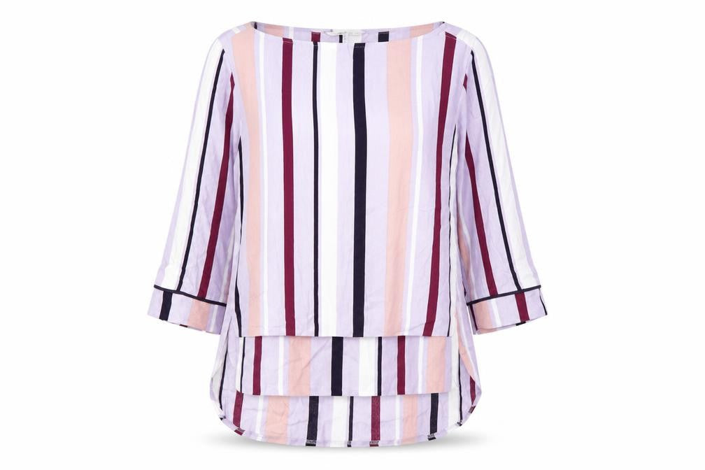 Womens UK Size 6 NEXT Purple Basic Blouse