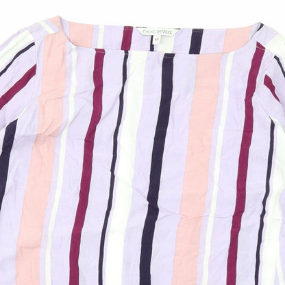 Womens UK Size 6 NEXT Purple Basic Blouse