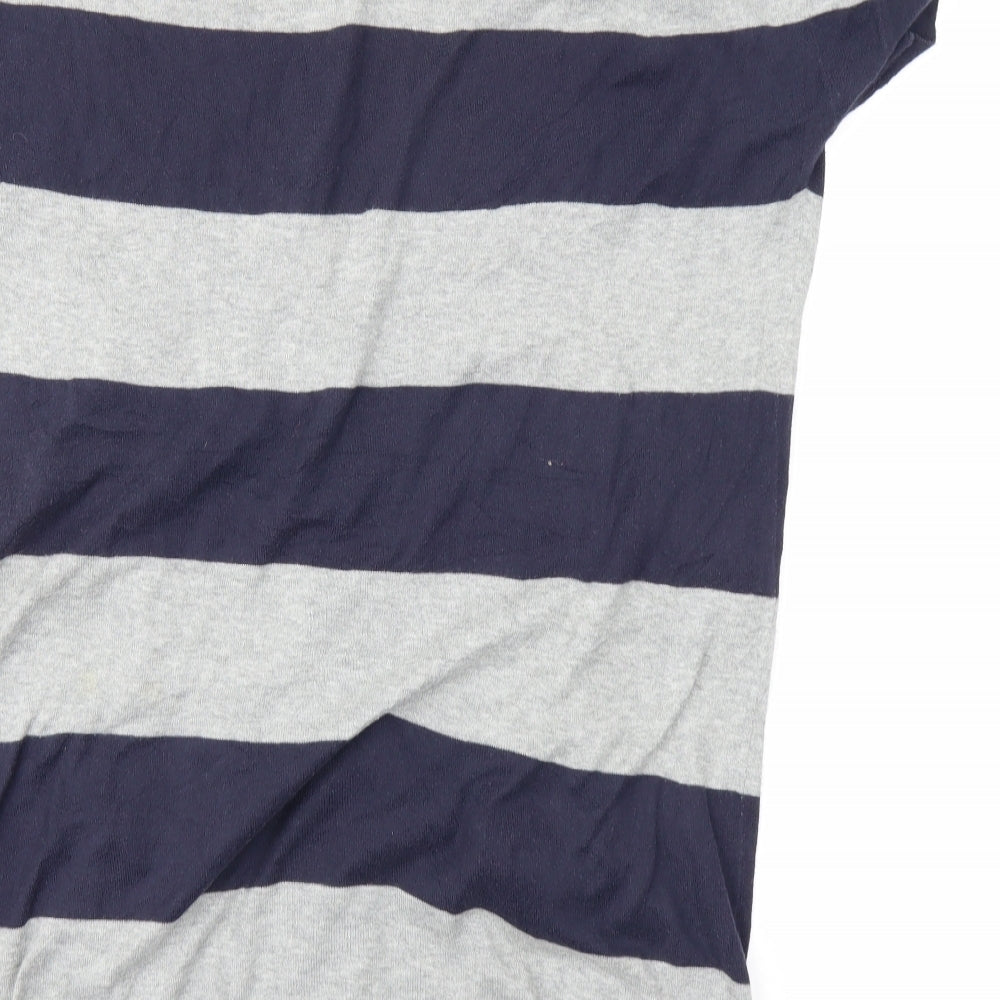 Atmosphere Womens Blue Striped Knit Cardigan Jumper Size 16