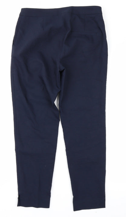 Womens UK Size 6 H&M Regular Fit  Blue Trousers