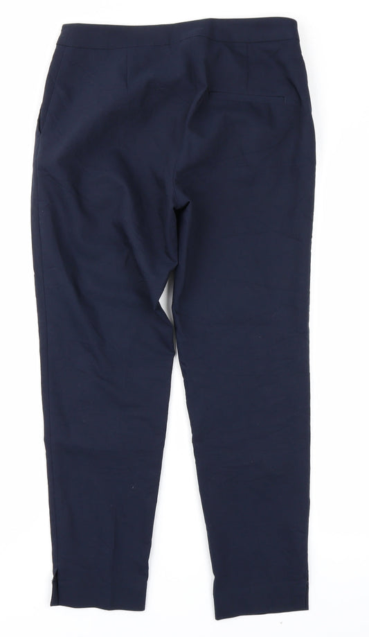 Womens UK Size 6 H&M Regular Fit  Blue Trousers