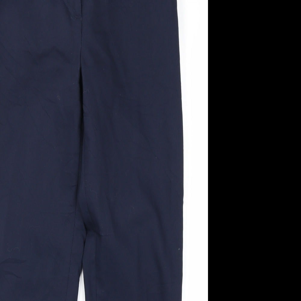 Womens UK Size 6 H&M Regular Fit  Blue Trousers