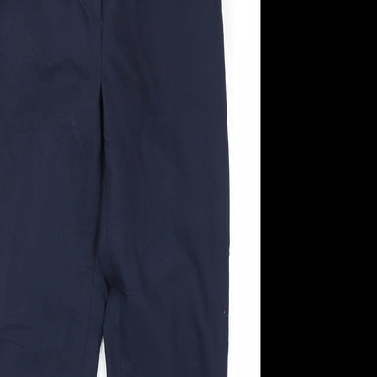 Womens UK Size 6 H&M Regular Fit  Blue Trousers