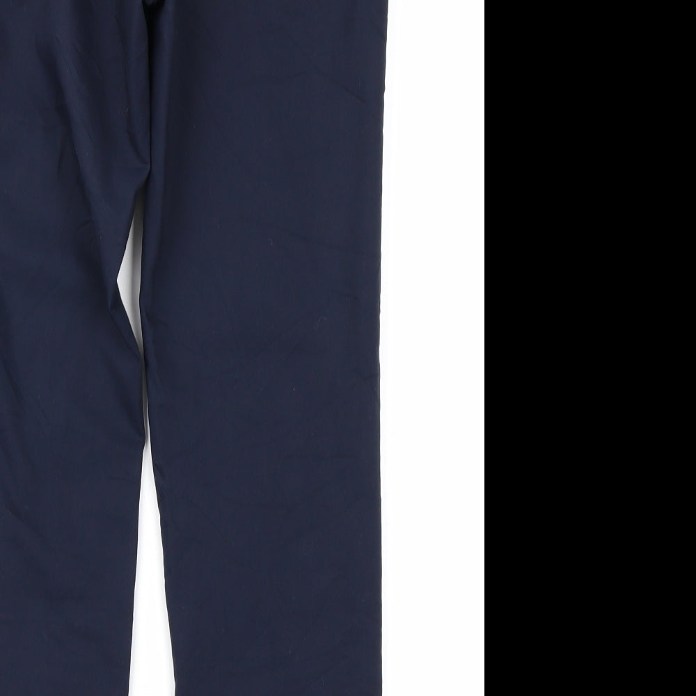 Womens UK Size 6 H&M Regular Fit  Blue Trousers