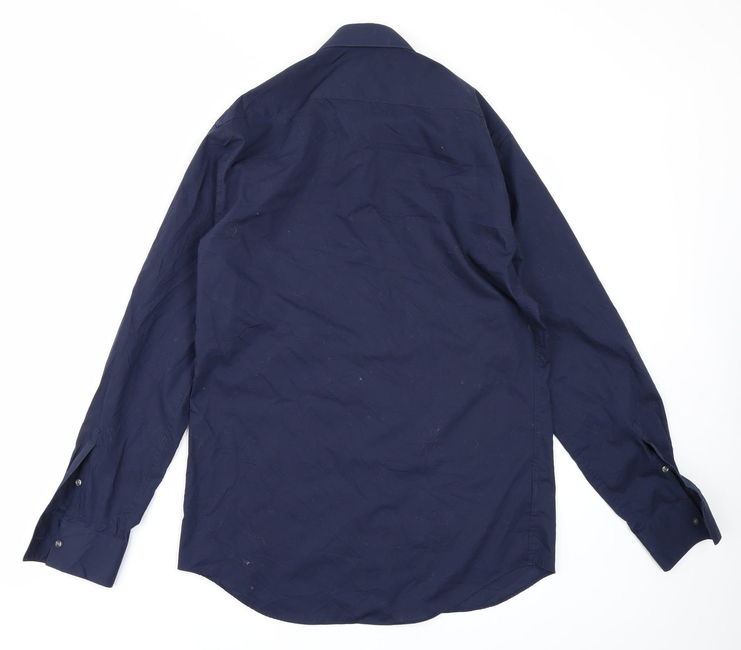 Autograph Mens Blue    Button-Up Size 14.5