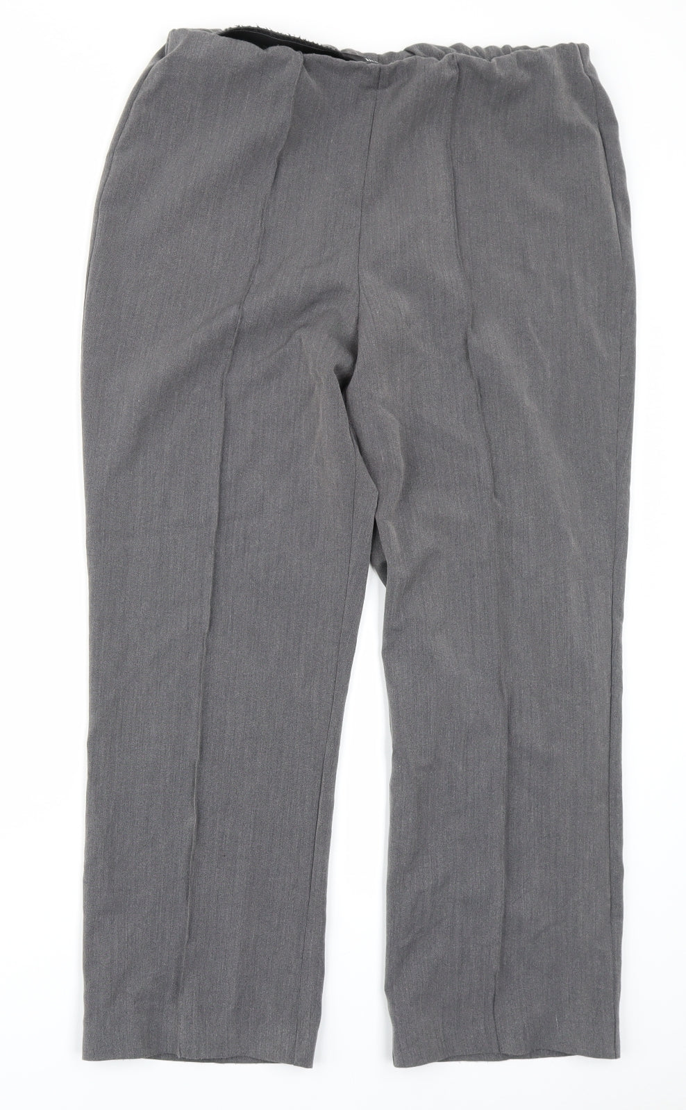 Bonmarché Womens Grey   Trousers  Size 12 L25 in