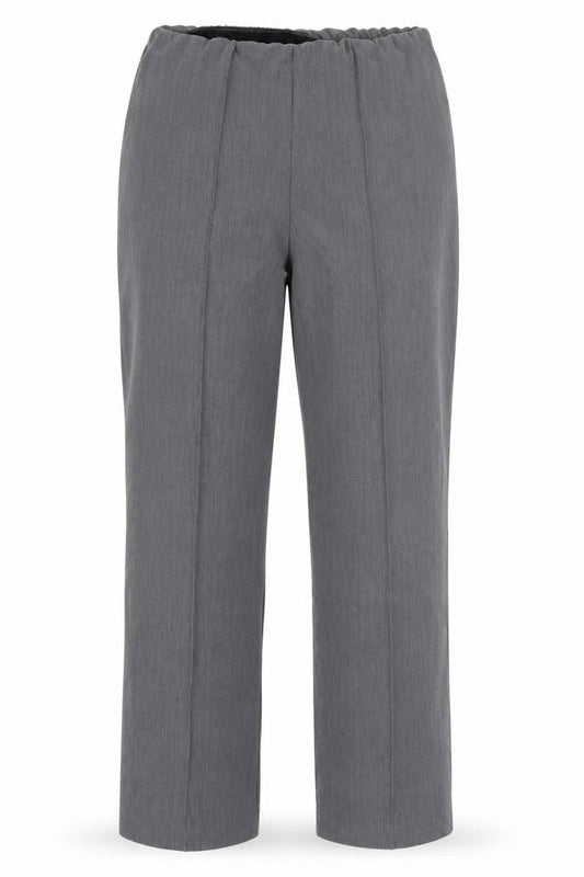 Womens UK Size 12 Bonmarché Regular Fit  Grey Trousers