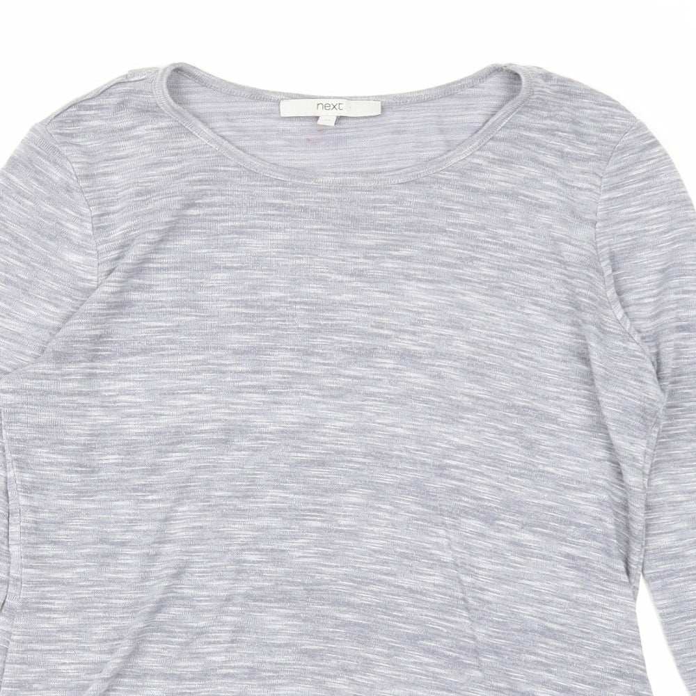 Womens UK Size 12 NEXT Blue Basic T-Shirt