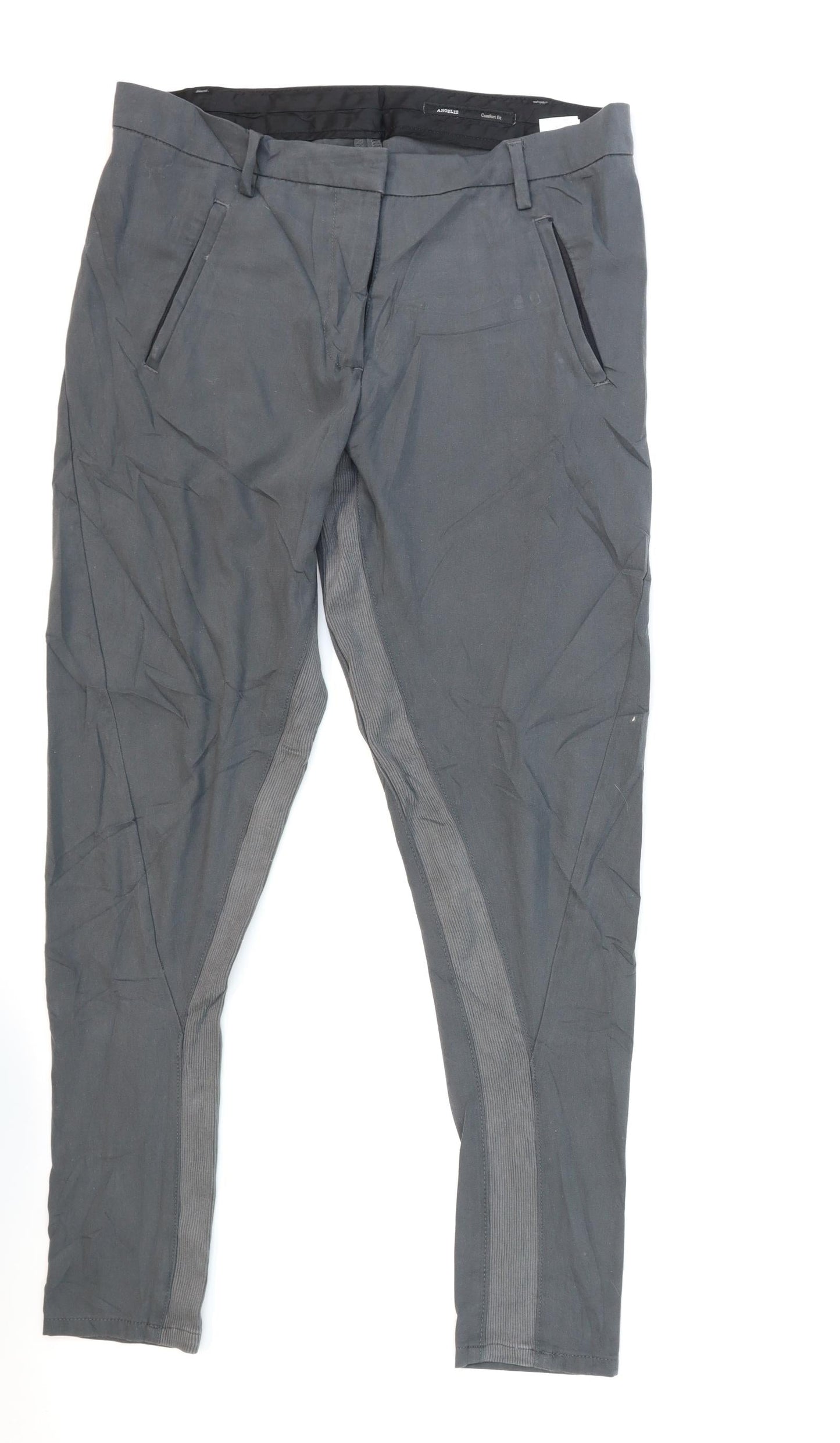 Angie Womens Grey   Trousers  Size 29 in L28 in