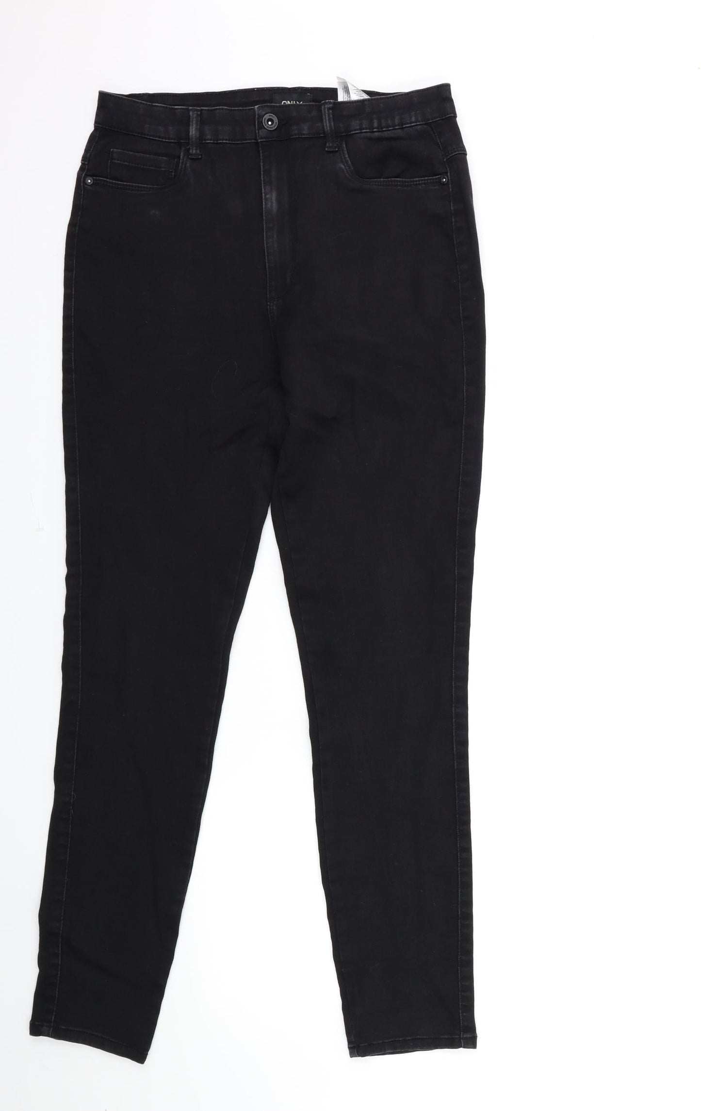 Only Womens Black  Denim Skinny Jeans Size 30 in L30 in