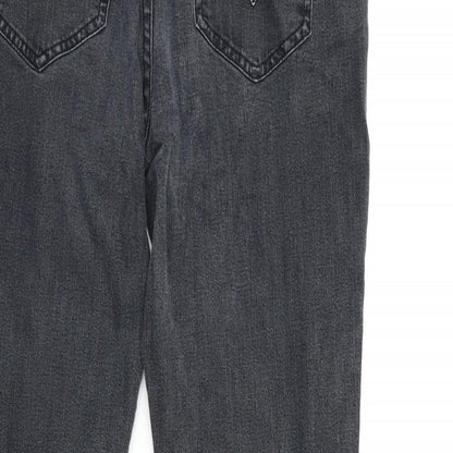 Womens UK Size 30 in Preworn Regular Fit Tapered Grey Jeans