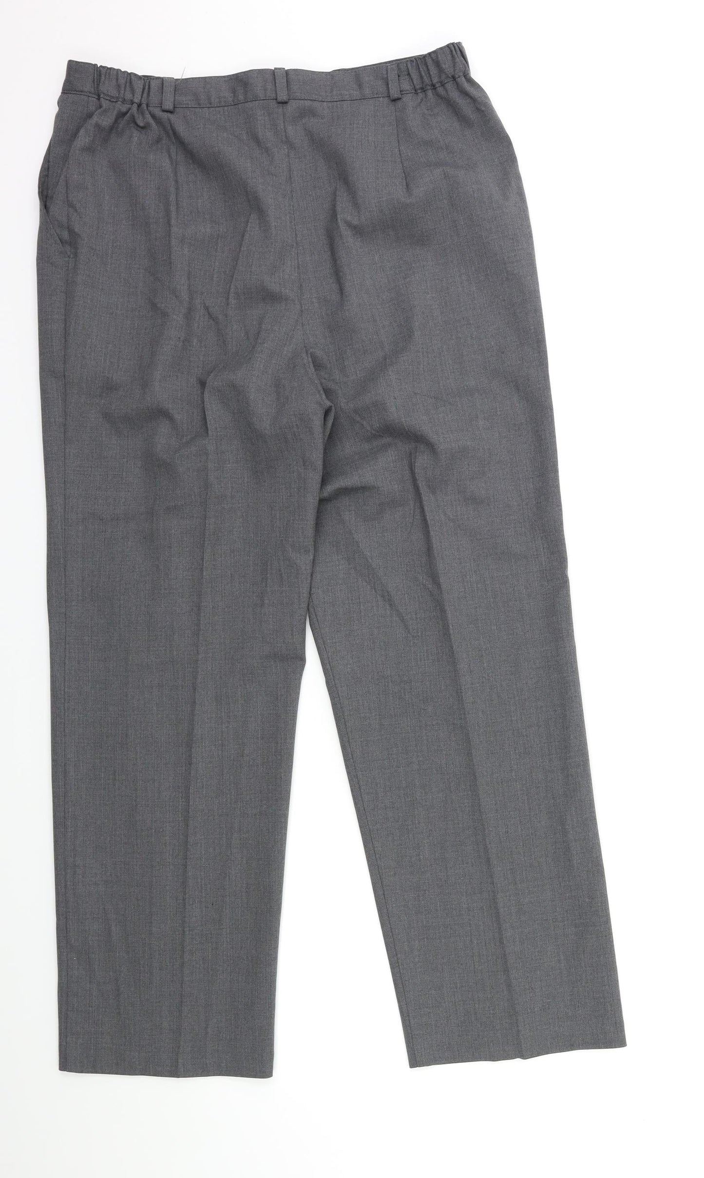 Debenhams Womens Grey   Trousers  Size 16 L28 in