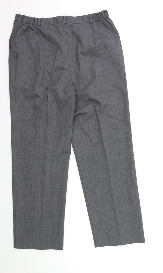 Debenhams Womens Grey   Trousers  Size 16 L28 in