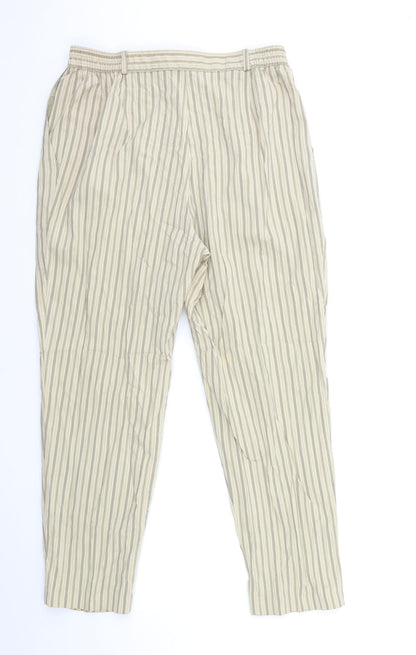 Womens UK Size 30 in Marks and Spencer Regular Fit  Beige Trousers