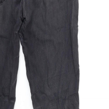 Denim & Co. Womens Grey  Denim Skinny Jeans Size 8 L28 in