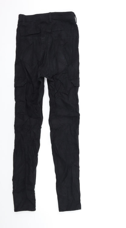 Womens UK Size 6 H&M Regular Fit Skinny Black Jeans