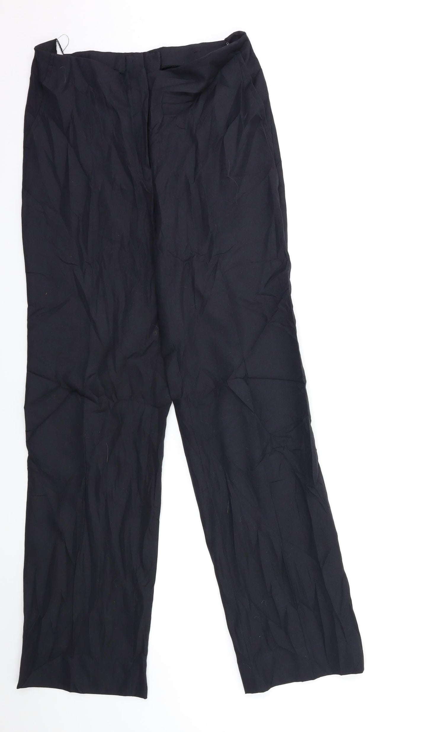Womens UK Size 28 in Preworn Regular Fit  Blue Trousers