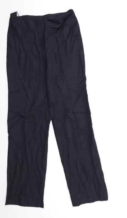 Womens UK Size 28 in Preworn Regular Fit  Blue Trousers