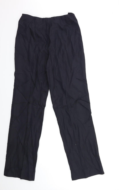 Womens UK Size 28 in Preworn Regular Fit  Blue Trousers