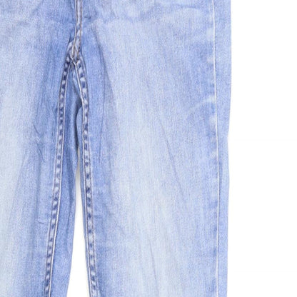 Womens UK Size 8 H&M Regular Fit Skinny Blue Jeans