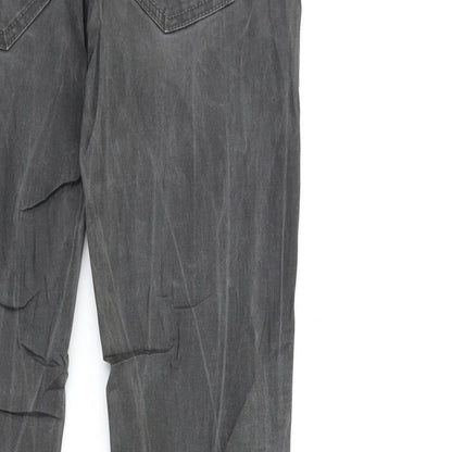 Mango Womens Grey  Denim Skinny Jeans Size 8 L29 in