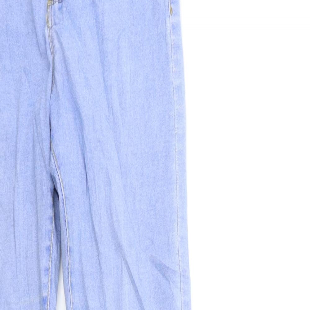 Denim & Co. Womens Blue  Denim Skinny Jeans Size 4 L28 in