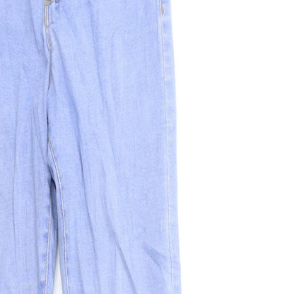 Denim & Co. Womens Blue  Denim Skinny Jeans Size 4 L28 in