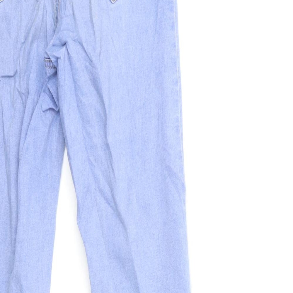 Denim & Co. Womens Blue  Denim Skinny Jeans Size 4 L28 in